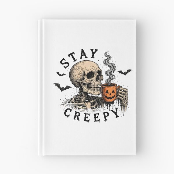 Item preview, coffee skeleton creepy Ghost vintage Halloween Spooky gift  designed and sold by Amzkao.