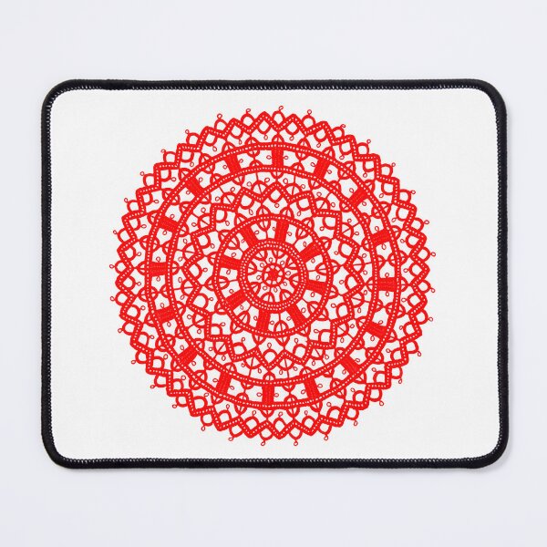 Item preview, Croatian lace - Red designed and sold by theinjuryfactory.