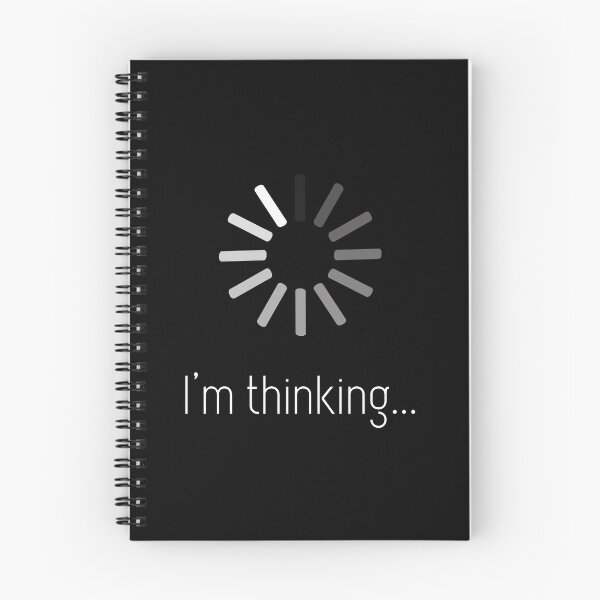 Item preview, I'm Thinking Funny Loading Icon Gift designed and sold by Say It With Ink.