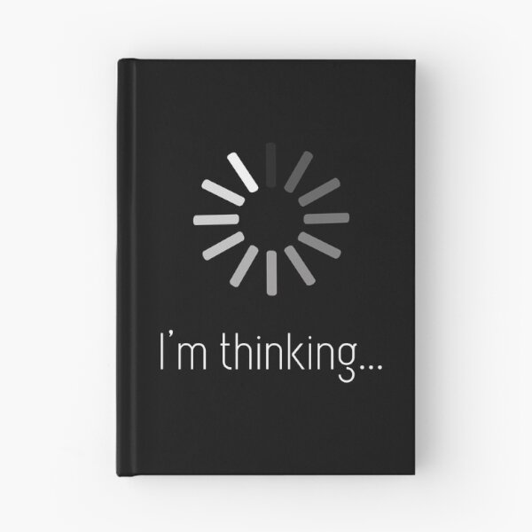 Item preview, I'm Thinking Funny Loading Icon Gift designed and sold by Say It With Ink.