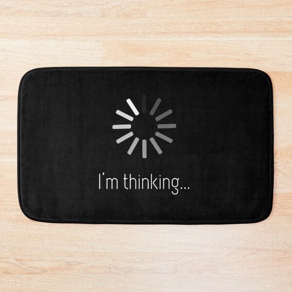 Item preview, I'm Thinking Funny Loading Icon Gift designed and sold by Say It With Ink.