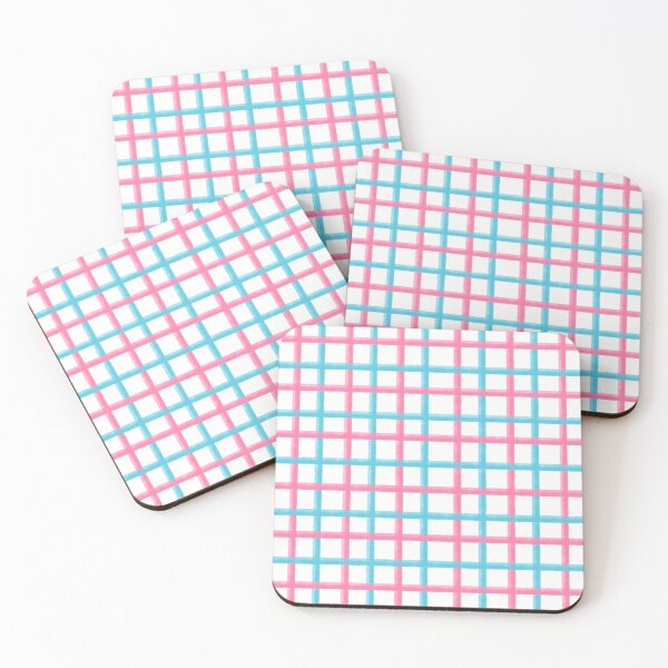 Item preview, Transgender Pride Plaid designed and sold by RebelCatStudios(RCS).