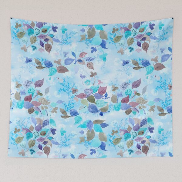 Item preview, Breezy leafy floral ! designed and sold by printfrenzy.