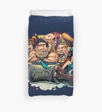 Flintstones Parody Duvet Cover