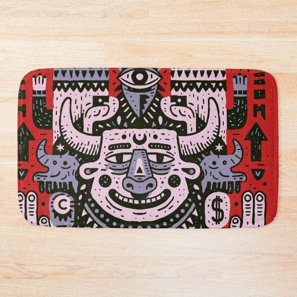 Item preview, Mystical Bull Spirit of Wealth & Wisdom designed and sold by Romgora.