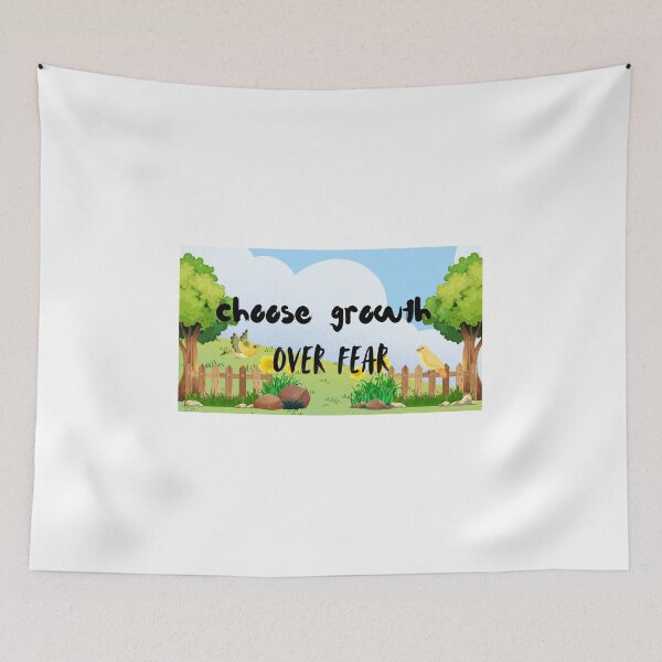 Item preview, choose growth over fear designed and sold by Xylersie.