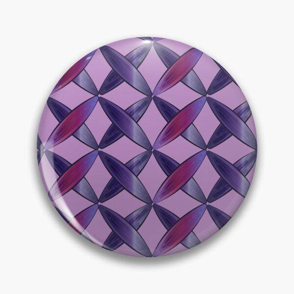 Item preview, Purple Metallic Cross Stitch Pattern - Modern Geometric Cross Lattice Design designed and sold by Caterina@.