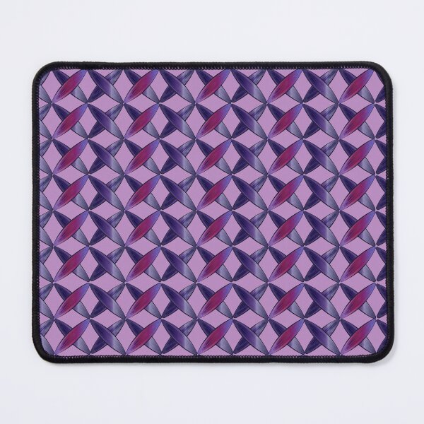Item preview, Purple Metallic Cross Stitch Pattern - Modern Geometric Cross Lattice Design designed and sold by Caterina@.