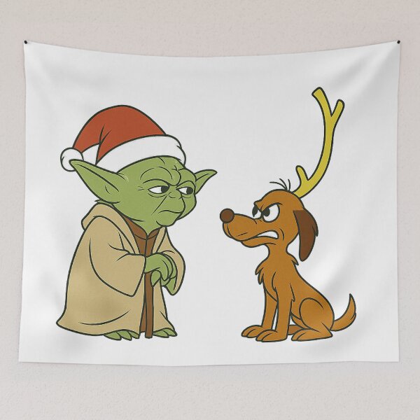 Item preview, Yoda vs max the dog designed and sold by WyldBoreCre8ive.