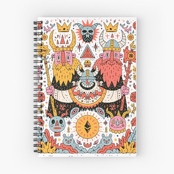 Item preview, Psychedelic Cosmic Kings & Mystical Symbols designed and sold by Romgora.