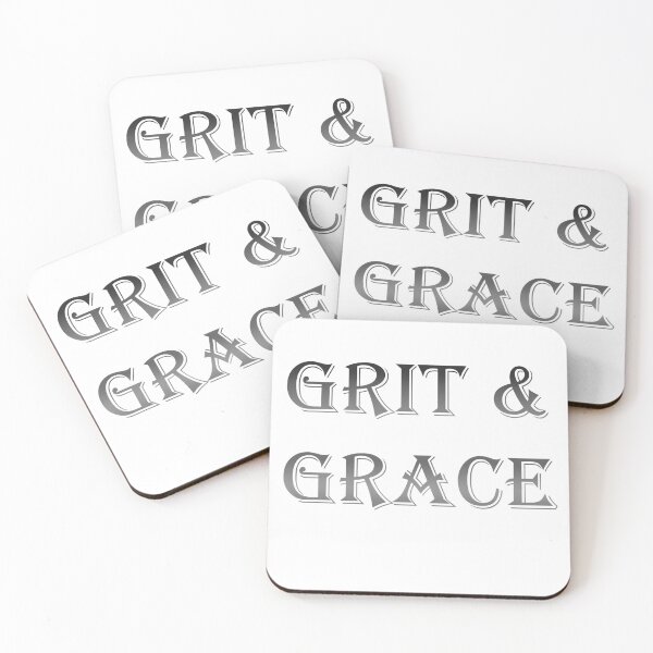 Item preview, Grit & Grace usa  black and white designed and sold by PSDesignWorks.