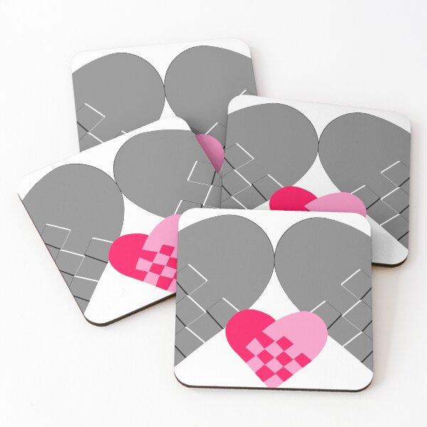Item preview, 2 styles of heart pattern designed and sold by MigWhimsy.