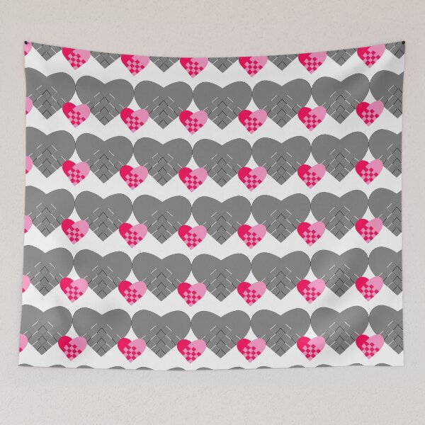 Item preview, 2 styles of heart pattern designed and sold by MigWhimsy.