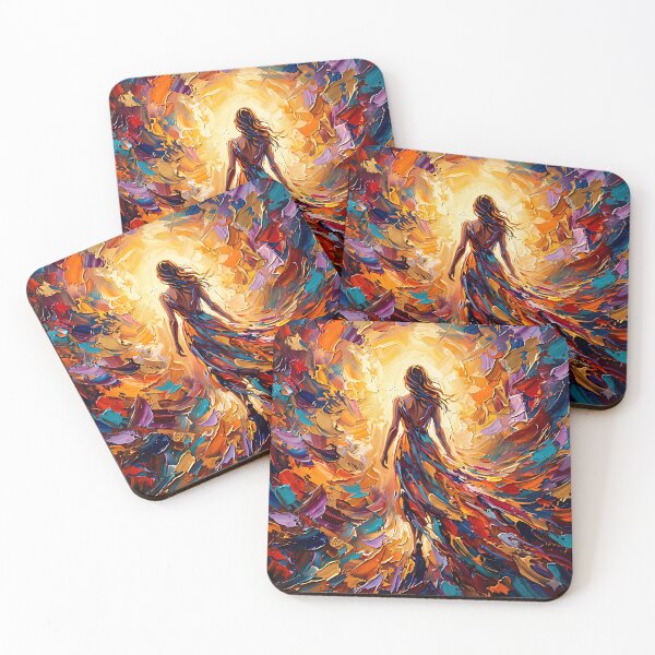 Item preview, Into the Light – Vibrant Abstract Journey | Expressive Oil Painting designed and sold by Atelier Nova.