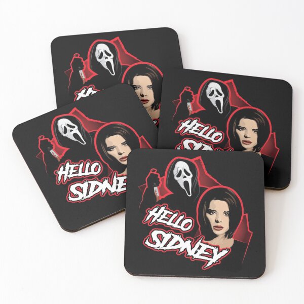 Item preview, Ghost face Hello Sidney - Scream Horror designed and sold by Vicky021.