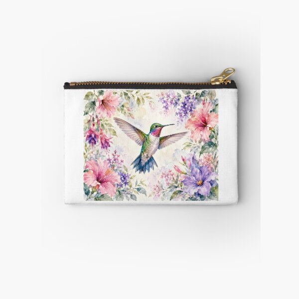 Item preview, Hummingbird In Flight Watercolor Painting designed and sold by Diego Re.