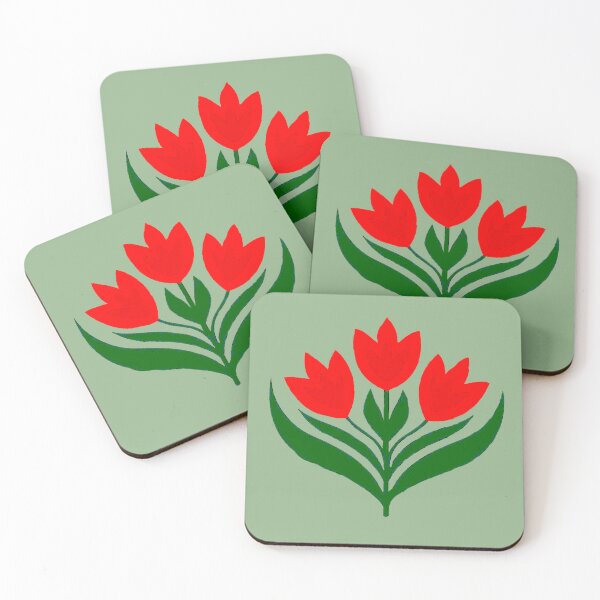 Item preview, Red Tulip Design designed and sold by ViaARTfactory.