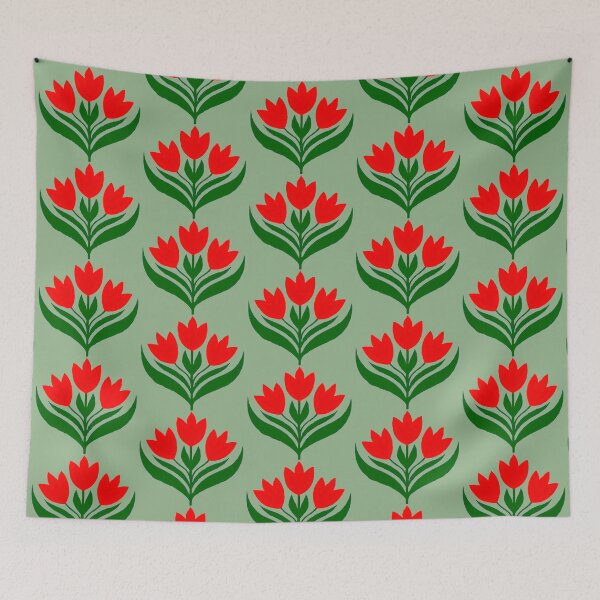 Item preview, Red Tulip Design designed and sold by ViaARTfactory.