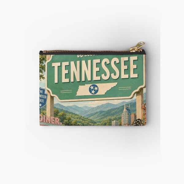 Item preview, Welcome to Tennessee Retro Travel Poster designed and sold by LuluLeb.