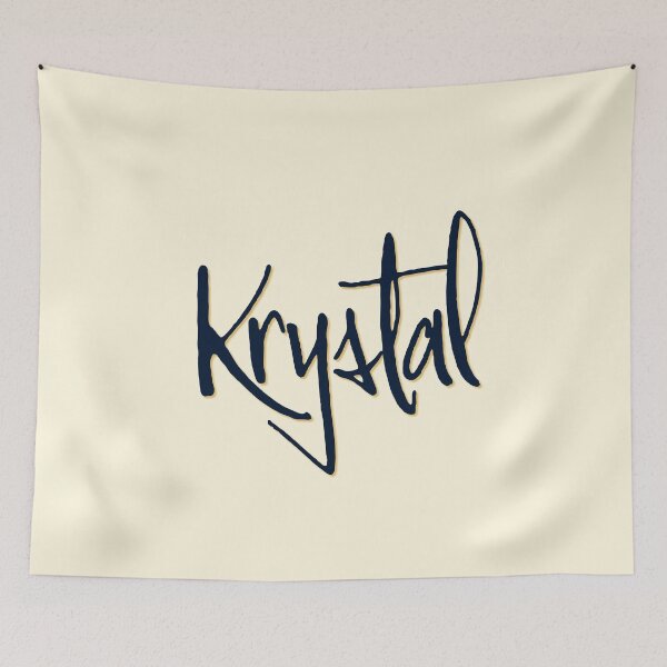 Item preview, KRYSTAL personalized type design designed and sold by CharlottePlaceArt.