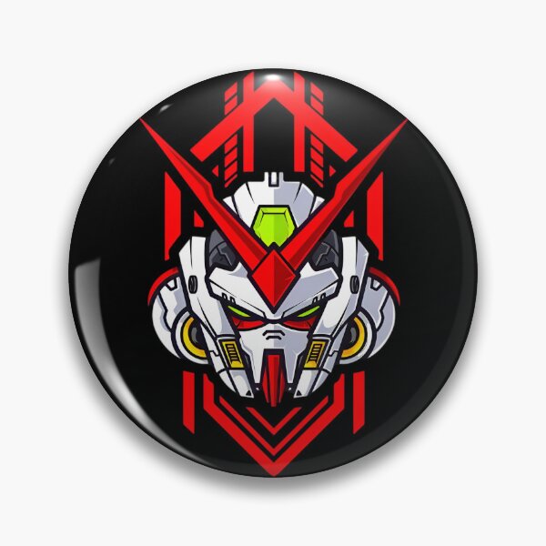 Item preview, Crimson Mecha Guardian Robot Helmet | Futuristic Anime Mech Cyber Warrior designed and sold by Dyan4.