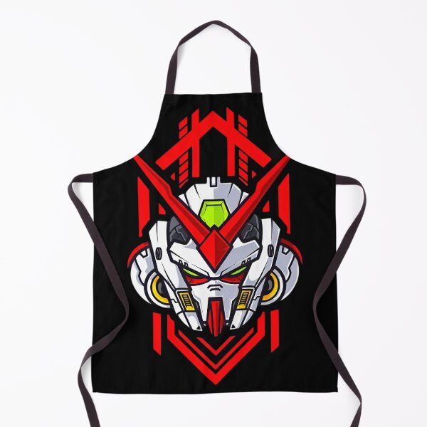 Item preview, Crimson Mecha Guardian Robot Helmet | Futuristic Anime Mech Cyber Warrior designed and sold by Dyan4.