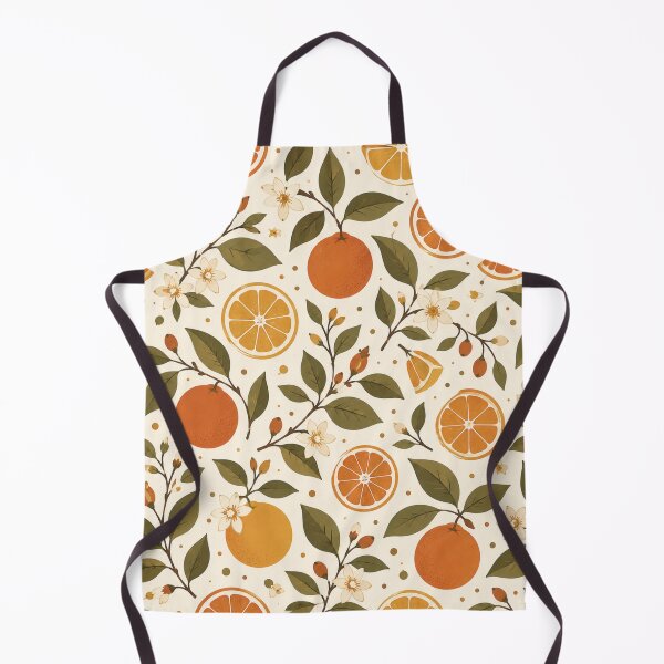 Item preview, Vintage Citrus Orange Botanical Seamless Pattern designed and sold by Kooyana04.