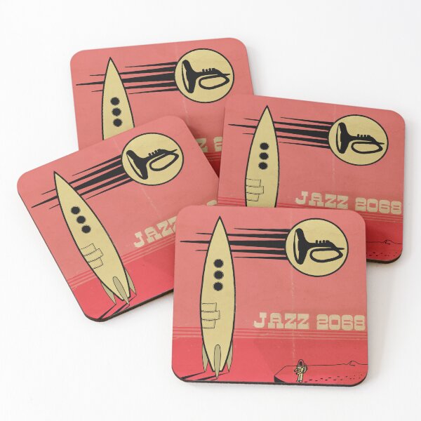 Item preview, Jazz, 2068  -  ‘Vintage” Faux Album Cover designed and sold by 8HandStudio.