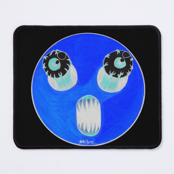 Item preview, Inverted Surprised Scar-E-Moji - Neon X-Ray Edition designed and sold by Grimmlar.