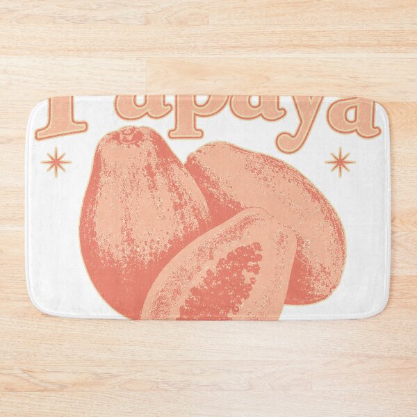 Item preview, Papaya Tropical Fruit Retro Food Graphic designed and sold by trajeado14.