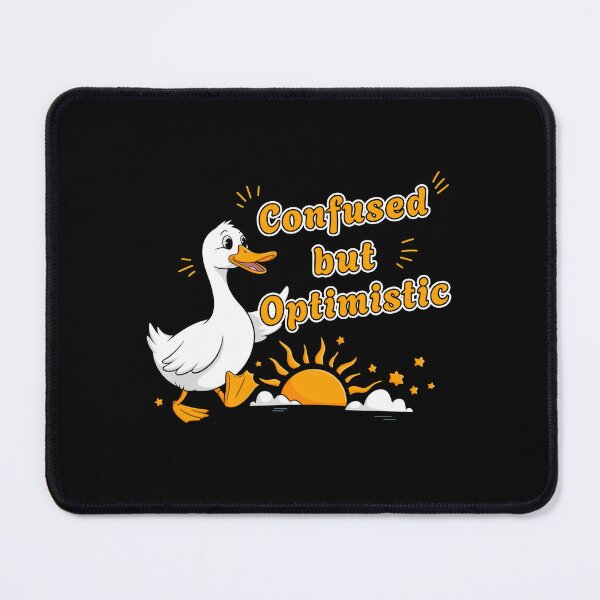 Item preview, Confused But Optimistic Funny Duck Lover Gift designed and sold by Say It With Ink.