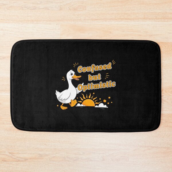 Item preview, Confused But Optimistic Funny Duck Lover Gift designed and sold by Say It With Ink.