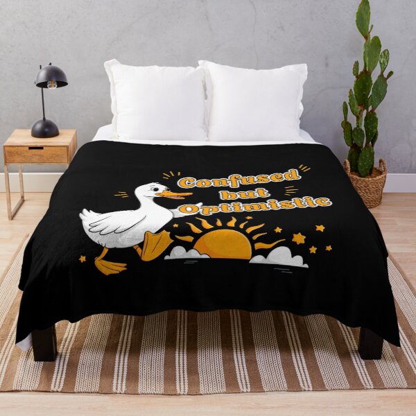 Item preview, Confused But Optimistic Funny Duck Lover Gift designed and sold by Say It With Ink.