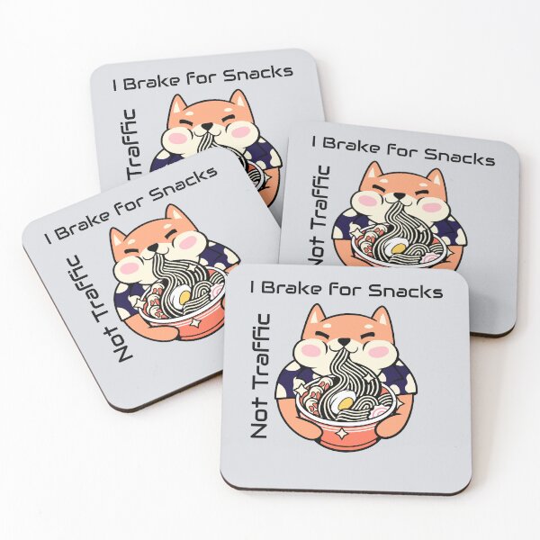 Item preview, I Brake for Snacks, Not Traffic-V3 designed and sold by CHIEF-HAT STORE.