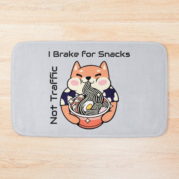 Item preview, I Brake for Snacks, Not Traffic-V3 designed and sold by CHIEF-HAT STORE.