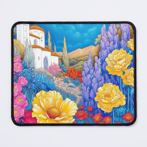 Item preview, Marrakesh Morocco Colorful Gardens With Magnificent Hillside Villa designed and sold by DEC02.