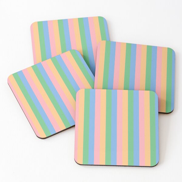 Item preview, Pastel Vertical Stripes designed and sold by RebelCatStudios(RCS).