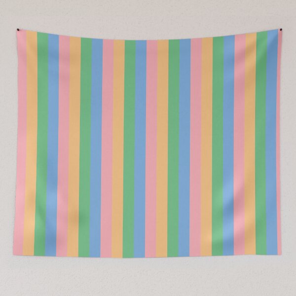 Item preview, Pastel Vertical Stripes designed and sold by RebelCatStudios(RCS).