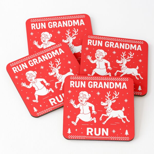 Item preview, Run Grandma Run designed and sold by WyldBoreCre8ive.