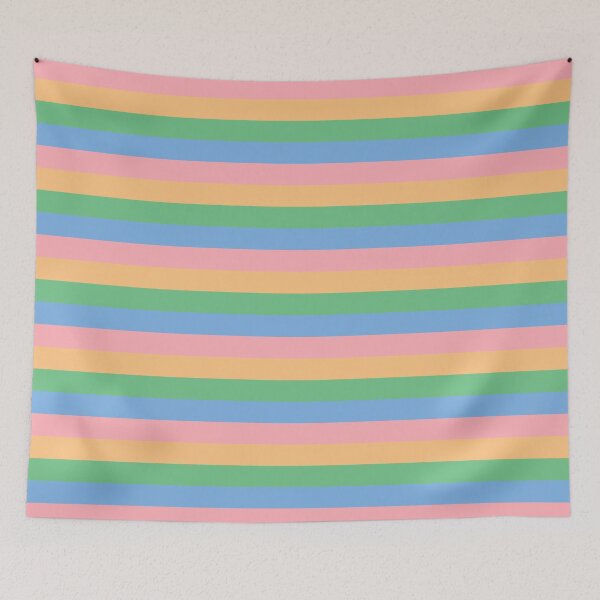 Item preview, Pastel Horizontal Stripes designed and sold by RebelCatStudios(RCS).