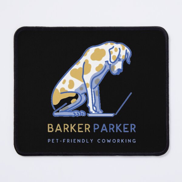Item preview, Barker Parker Pet-Friendly Coworking - Dog On Laptop Remote Work designed and sold by GenZFashion000.