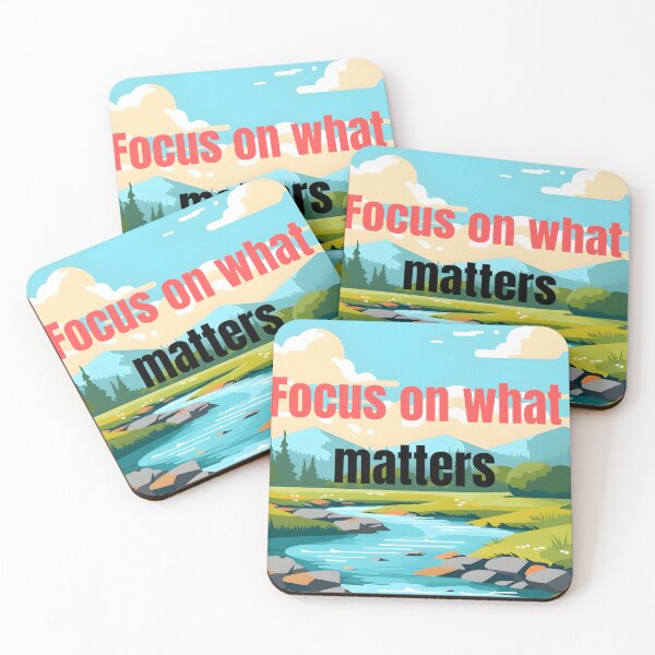 Item preview, Focus on what matters designed and sold by Xylersie.