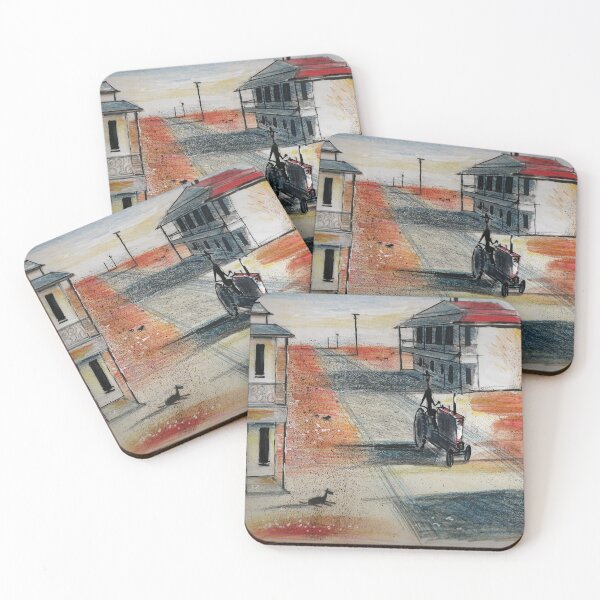 Item preview, Rush-hour in the Australian Outback Tractor designed and sold by Al Benge.