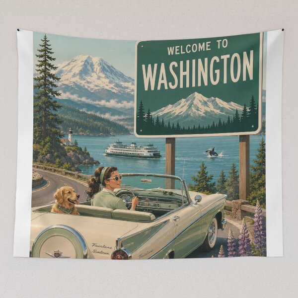 Item preview, Welcome to Washington  designed and sold by LuluLeb.
