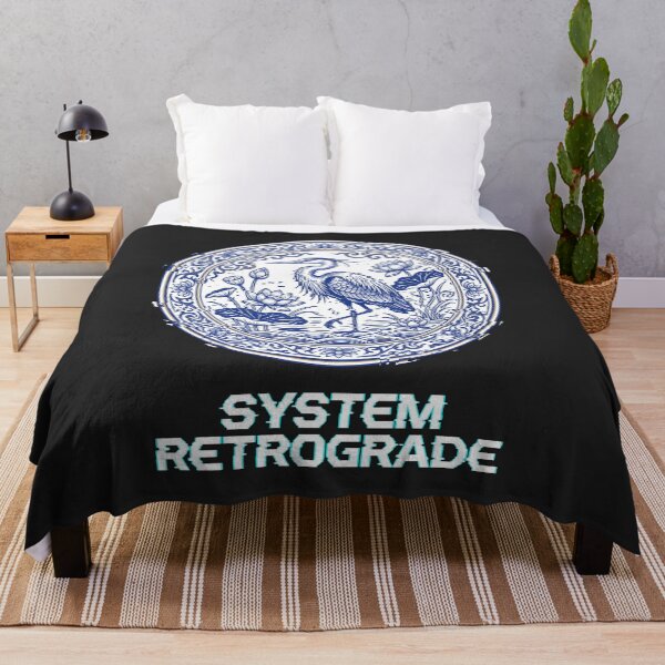 Item preview, Cyberpunk Heron Chinoiserie Cyberpunk Glitch Art Asian Aesthetic designed and sold by SplashTastic.