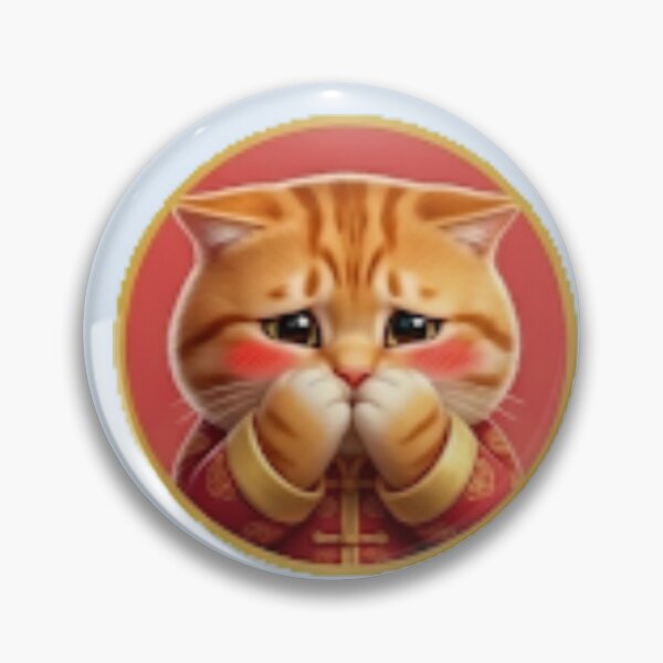 Item preview, Cute Lunar New Year Ginger Cat designed and sold by BestBayCA.