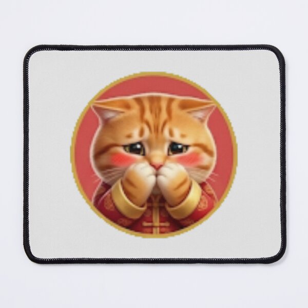 Item preview, Cute Lunar New Year Ginger Cat designed and sold by BestBayCA.