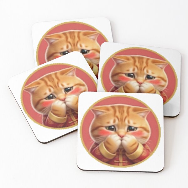 Item preview, Cute Lunar New Year Ginger Cat designed and sold by BestBayCA.