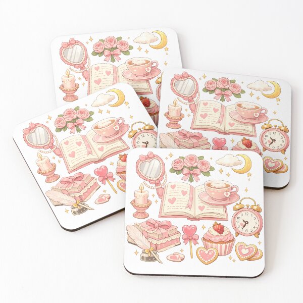 Item preview, Coquette Reading & Tea Time designed and sold by Blush and Bloom.