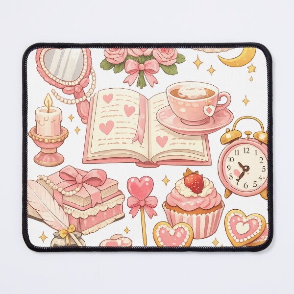 Item preview, Coquette Reading & Tea Time designed and sold by Blush and Bloom.